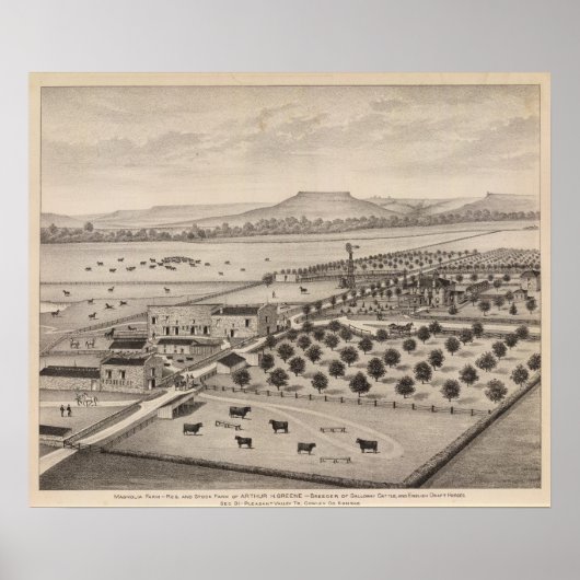 Magnolia Boerderij, Kansas Poster (Voorkant)