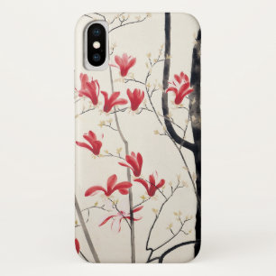 Magnolia boom door Kobayashi Kokei, Japanse Kunst iPhone X Hoesje