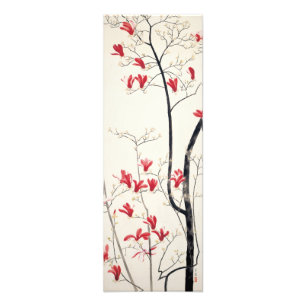 Magnolia boom door Kobayashi Kokei, Vintage Natuur Foto Afdruk