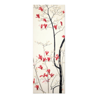 Magnolia boom door Kobayashi Kokei, Vintage Natuur Foto Afdruk