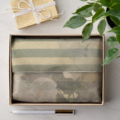 magnolia bouquet over de ontkoppeling van strepen tissuepapier (Geschenk)