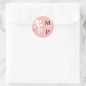 Magnolia Branch Monogram Sticker (Tas)