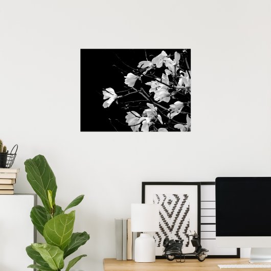 Magnolia Branches Art Poster (Thuiskantoor)