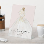 Magnolia Bride Kaarten en Gifts Vrijgezellenfeest  Reclamebord Met Voetstuk (Insitu)