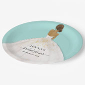 Magnolia Bride Vrijgezellenfeest Paper Bord (Gekanteld)