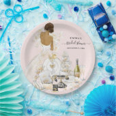 Magnolia Bride Vrijgezellenfeest Paper Borden Papieren Bordje (Feest)