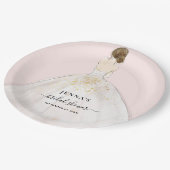 Magnolia Bride Vrijgezellenfeest Papier Bord (Gekanteld)