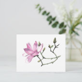 Magnolia Briefkaart (Staand voorkant)