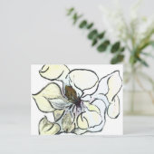 Magnolia Briefkaart (Staand voorkant)