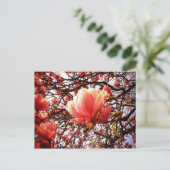 Magnolia Briefkaart (Staand voorkant)
