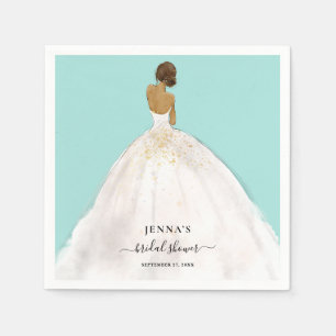 Magnolia bruid Vrijgezellenfeest servetten