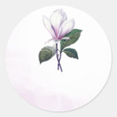 Magnolia bruiloft gunst Stickers (Voorkant)