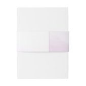 Magnolia bruiloft uitnodiging buik bands uitnodigingen wikkel (Achterkant Voorbeeld)