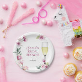 Magnolia Brunch en Bubble Papieren Bordje (Feest)