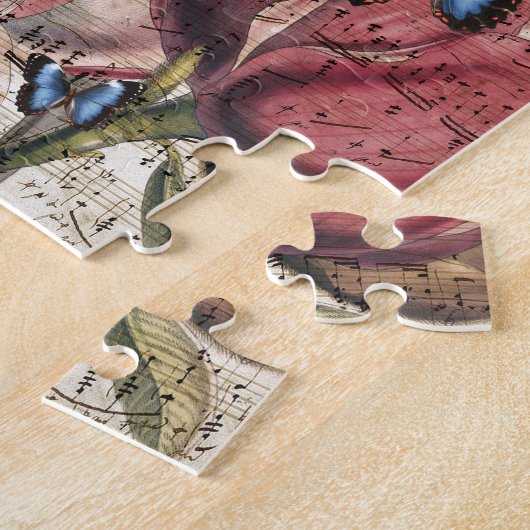 Magnolia Butterfly Legpuzzel (Zijkant)