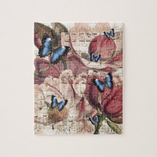 Magnolia Butterfly Legpuzzel