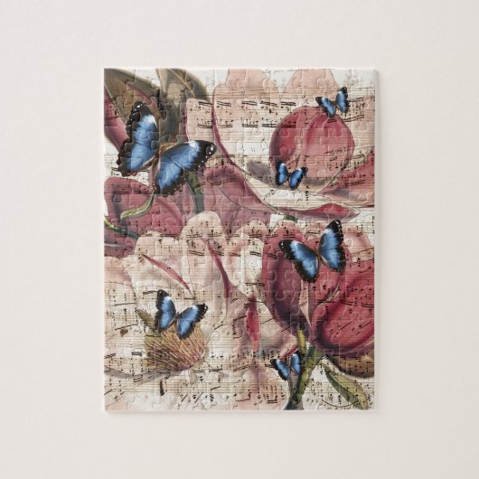 Magnolia Butterfly Legpuzzel (Verticaal)