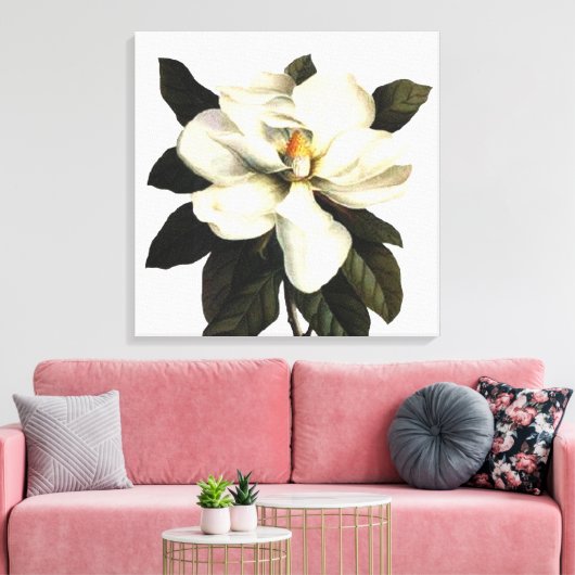 Magnolia Canvas Afdruk (Insitu (Woonkamer))