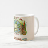 Magnolia Cigar Box Label Koffiemok (Voorkant rechts)