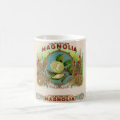 Magnolia Cigar Box Label Koffiemok (Center)