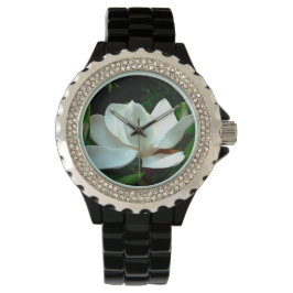 Magnolia Closeup Horloge