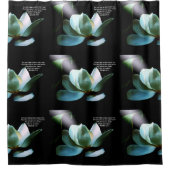 Magnolia Closeup Spotlight Matthew 5:16 Douchegordijn (Voorkant)