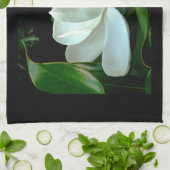 Magnolia Closeup Theedoek (Gevouwen)