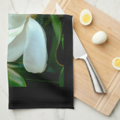 Magnolia Closeup Theedoek (Quarter Fold)