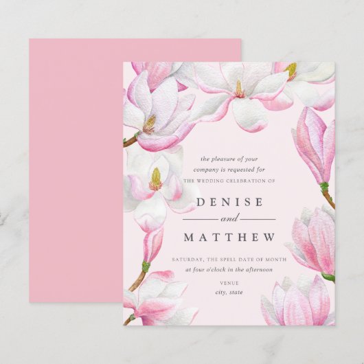 Magnolia Collectie (Voorkant / Achterkant)