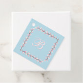 Magnolia Collectie Spun Sugar Blue Background Fav Bedankjes Labels (In situ)