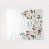 Magnolia Cotton Backdrop Photo Booth Wandkleed (Voorkant (horizontaal))