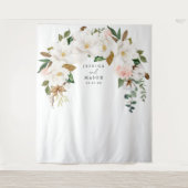 Magnolia Cotton Backdrop Photo Booth Wandkleed (Voorkant)