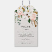 Magnolia Cotton Gift Label Cadeaulabel (Voorkant)