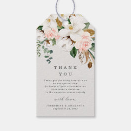 Magnolia Cotton Gift Label Cadeaulabel