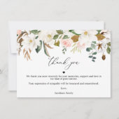 Magnolia Cotton Hartelijk dank voor uw kaartenfees Bedankkaart (Voorkant)