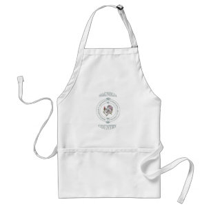 Magnolia Country Apron Standaard Schort