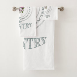 Magnolia Country Bath Towel Set Bad Handdoek