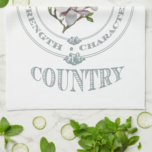 Magnolia Country Kitchen Towel Theedoek (Gevouwen)