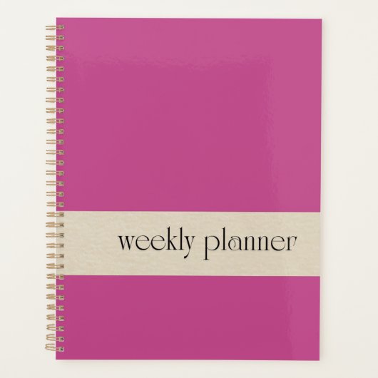 Magnolia cover Weekplanner Planner (Voorkant)