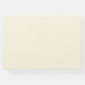 Magnolia Cream Chinese bruiloft Gastenboek (Achterkant)