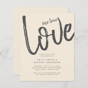 Magnolia Cream Modern Wedding Typography