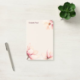 Magnolia CUSTOM NAME Kruidenierswinkel to-do lijst Post-it® Notes