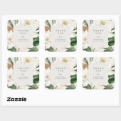 Magnolia dank u Sticker Label (Vel)