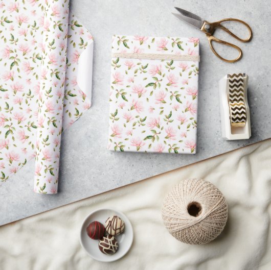 Magnolia Delicacy: A Romantic Dream Cadeaupapier (Crafts)