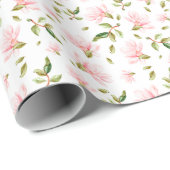 Magnolia Delicacy: A Romantic Dream Cadeaupapier (Rol Hoek)