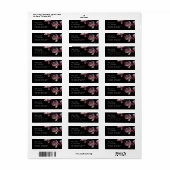 Magnolia Donker Moody |  Trouwen Etiket (Full Sheet)