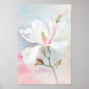 Magnolia Dream: een symfonie van pastels Poster