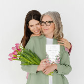 Magnolia en Eucalyptus Huwelijksuitnodiging Kaart