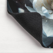 Magnolia en parels muismat (Hoek)