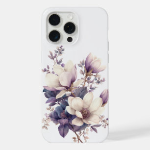 Magnolia en rozemarijn aquarel iPhone 15 pro max case